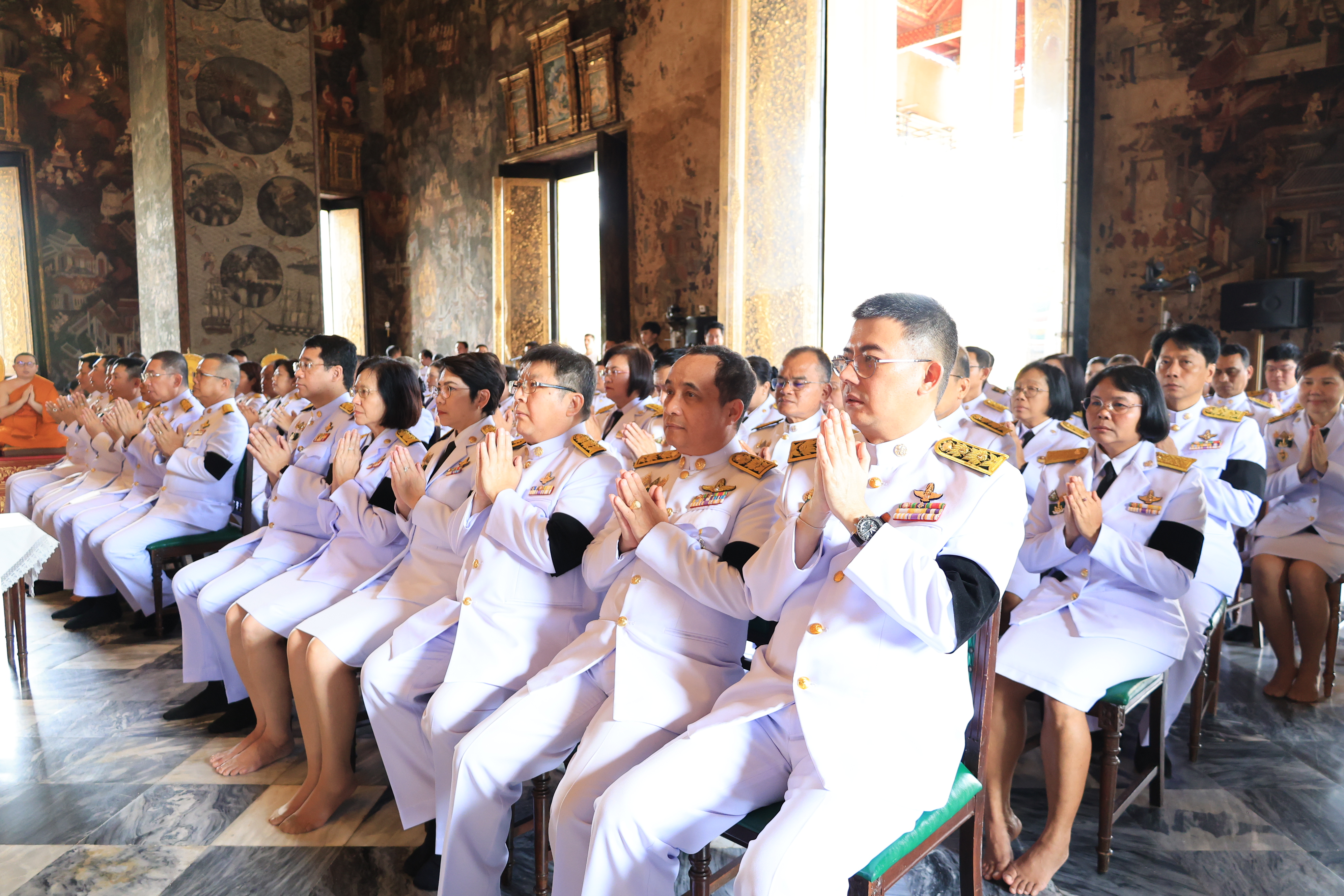 title - ส.ป.ก. ร่วมพิธีสวดพระพุทธมนต์ถวายเป็นพระราชกุศล เนื่องในวันคล้ายวันสวรรคตสมเด็จพระนางเจ้าสิริกิติ์ พระบรมราชินีนาถ พระบรมราชชนนีพันปีหลวง 24 ตุลาคม 2569
